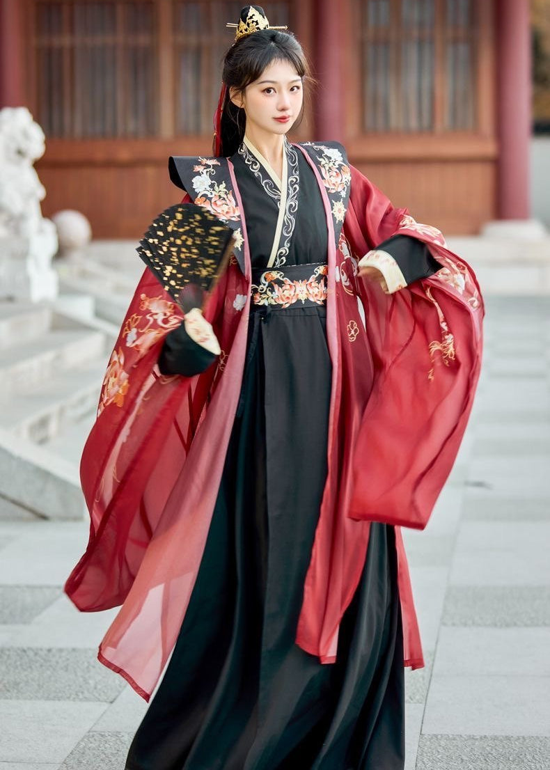 Jade Light | 3-Piece Unisex Couple Hanfu (碧海瑶光)