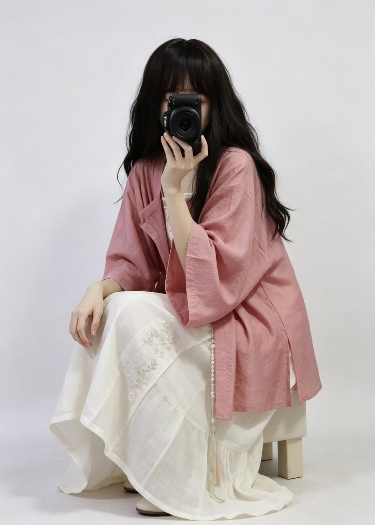 Mist Rose | 3-Piece Plus Shorts Set (晨雾玫瑰)