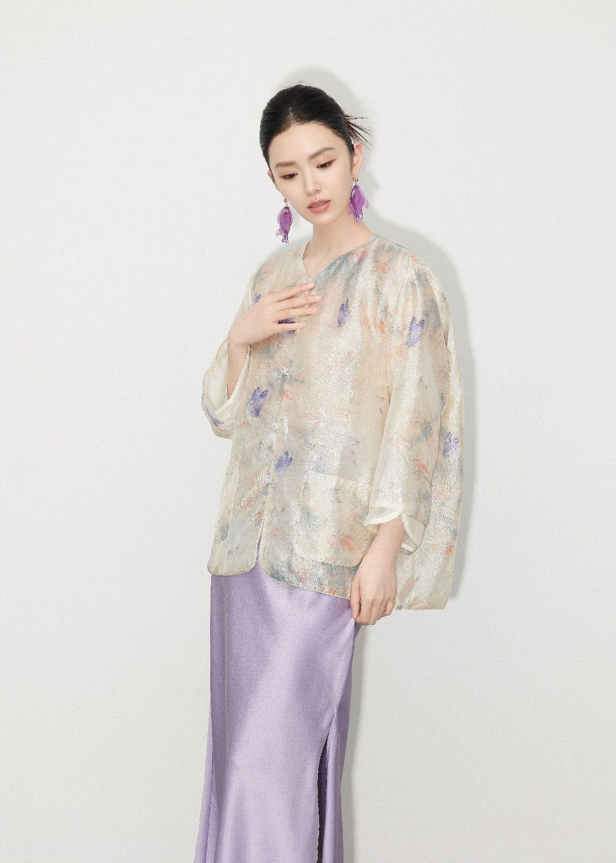 Butterfly Flower | New Chinese Style 2-Piece Set (蝶恋花)