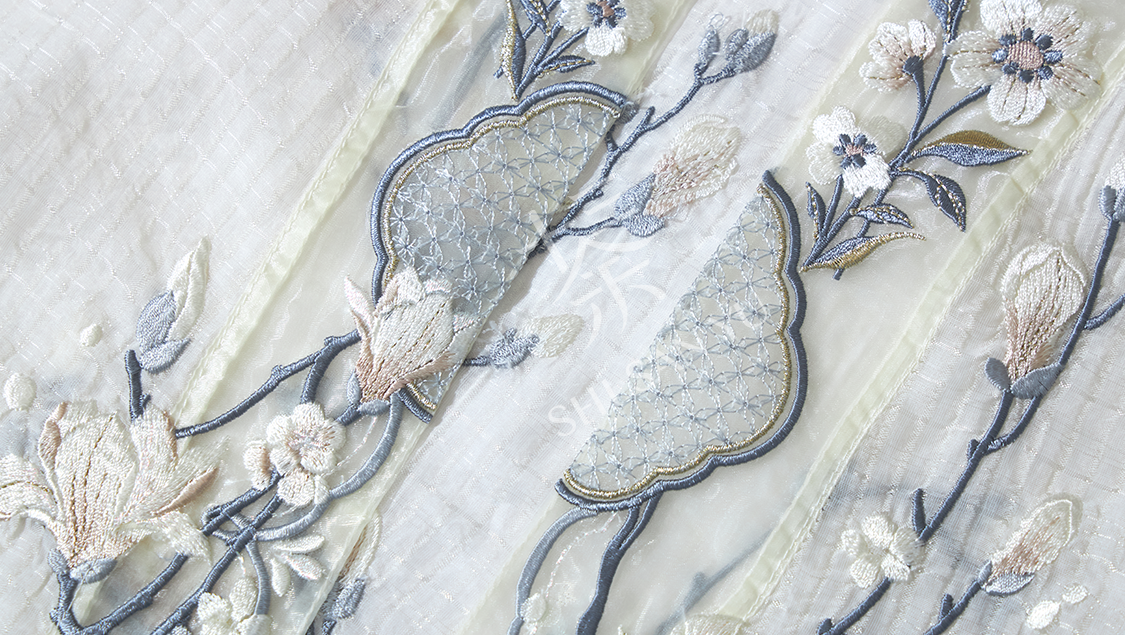 Magnolia Vase | 3-Piece Summer Modern Chinese Style Pants Set (玉兰瓶)