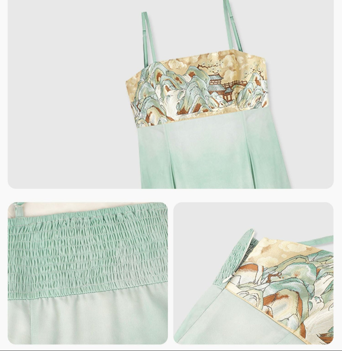 Mountain Journey | Modern 2-Piece Set (青山行)