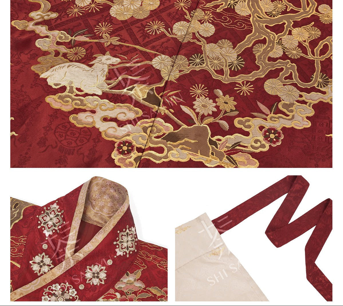 Serpiente espiritual | 4 piezas 2025 Año Nuevo Ming Hanfu (灵蛇守岁)