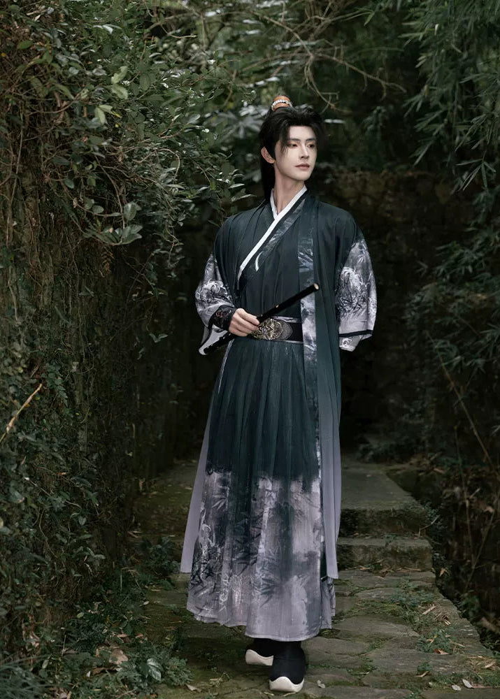 Seeking Serenity | Unisex 5-Piece Hanfu Set (寻幽)