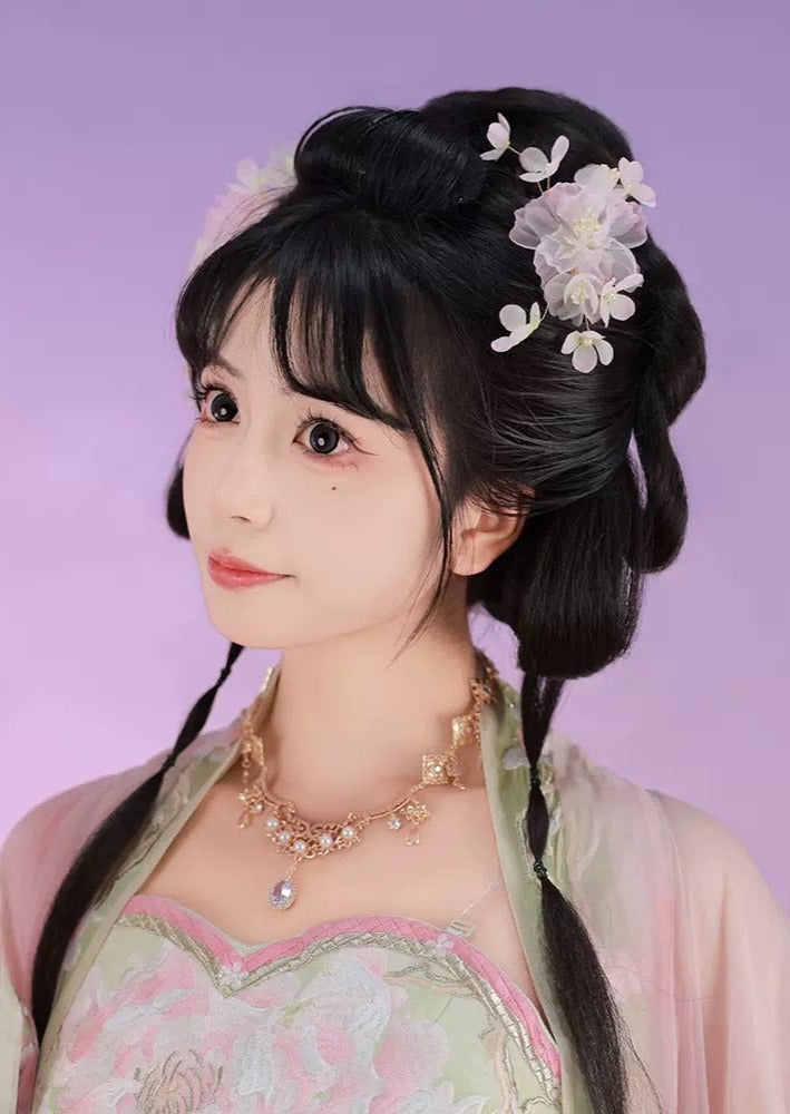 China Rose | Flower Hair Clips (月季)