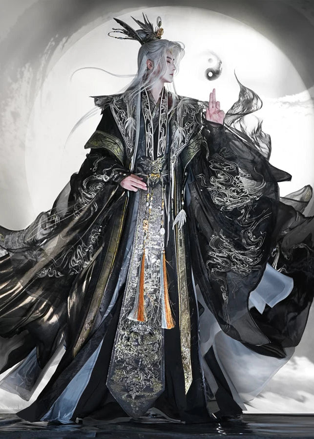Wuqing Dao | 10-Piece Unisex Hanfu Set (无情道)