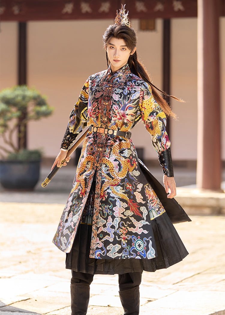 Ming Commander | Uni-Sex 4-Pieces Embroidered Flying Fish Hanfu (明千户)