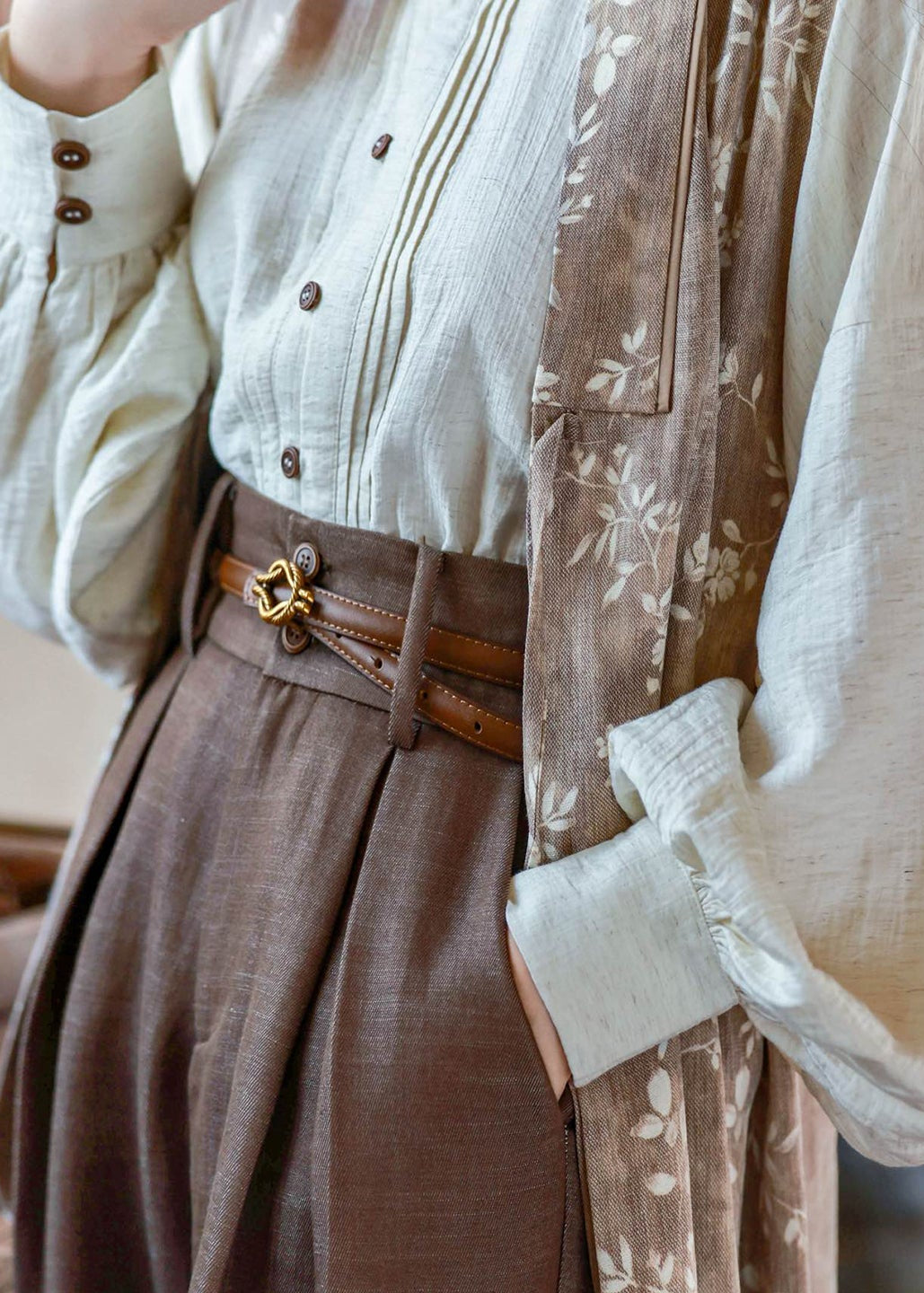 French Holiday | Modern 3-Piece Pants Set (南法假日)