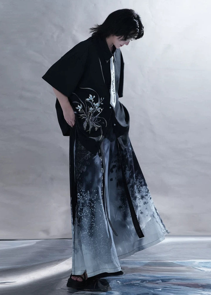 Ink Tide | Modern Summer Unisex Pants Set (墨海潮升)
