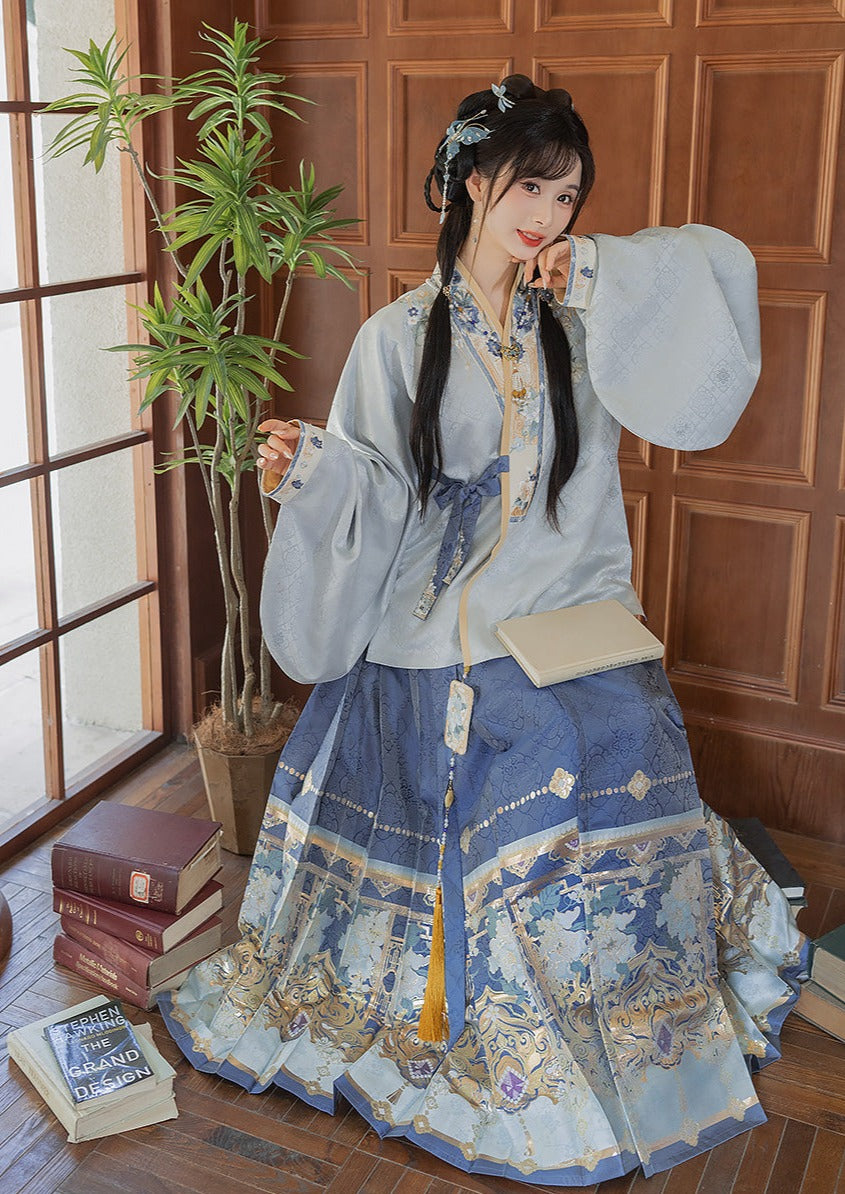 Octagon | 2-Pieces Ming Luxury Hanfu (八角景)