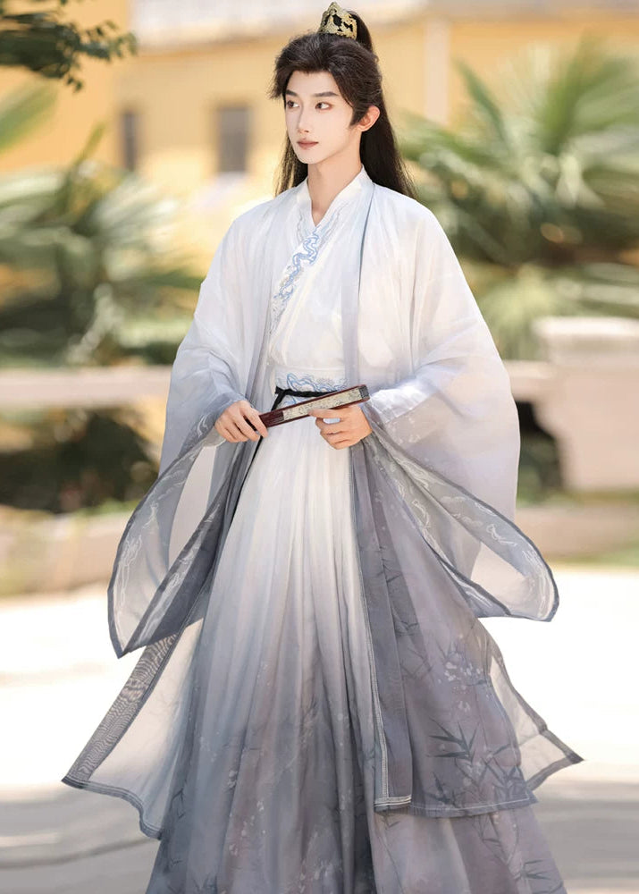 Bamboo River | 3-Piece Unisex Hanfu (潇湘)