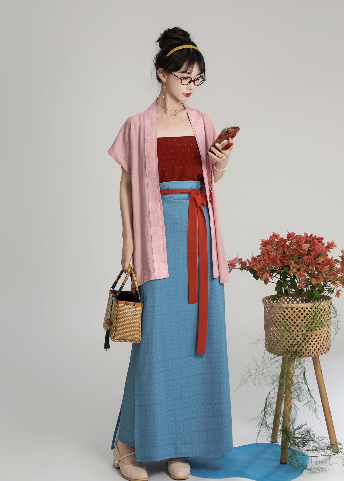 Midsummer | 3-Piece Modern Hanfu Set (夏至)