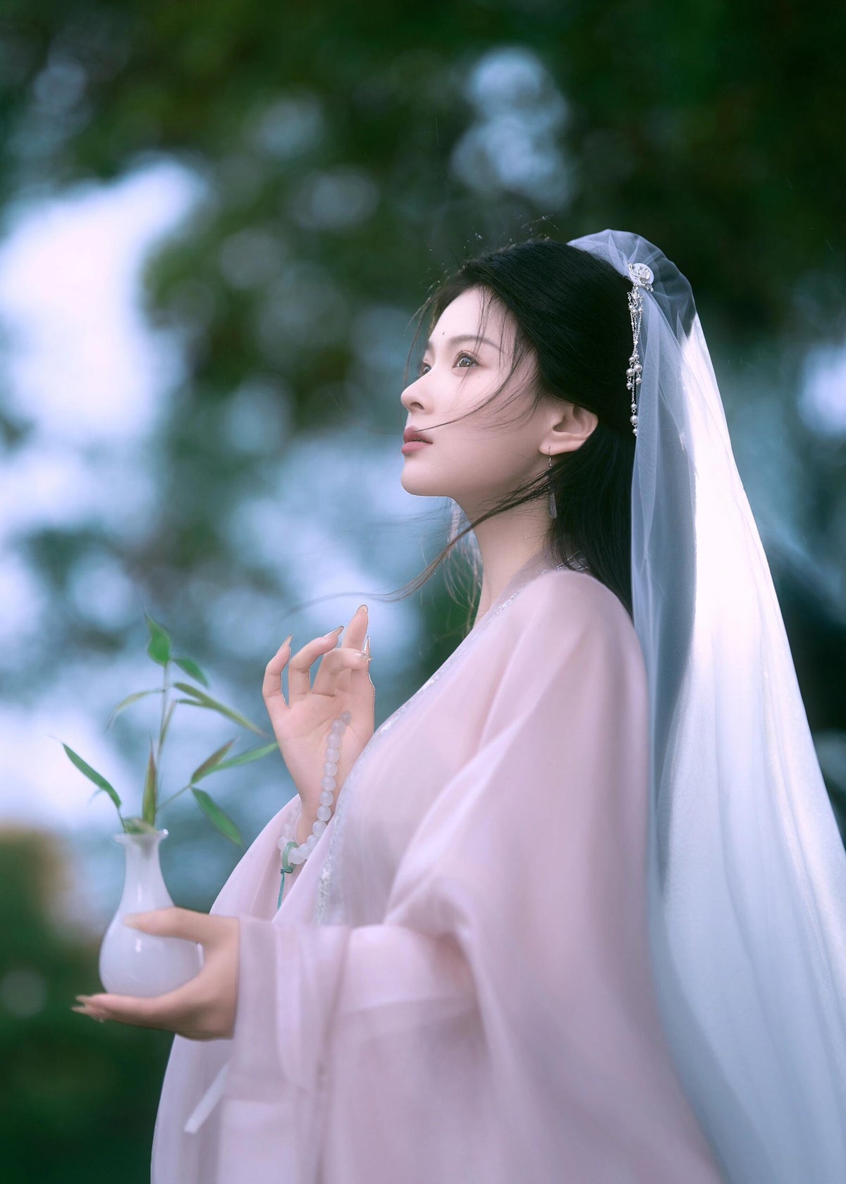 Jade Guanyin | 4-Piece Hanfu (玉观音)