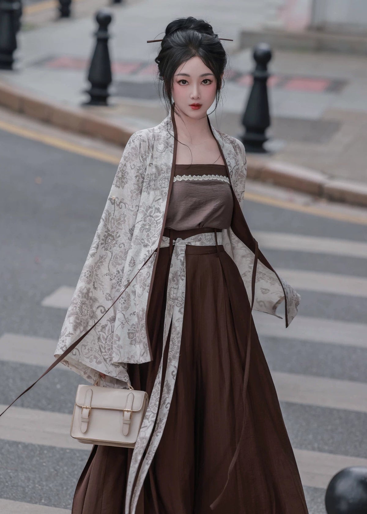 Noir Ink | Modern 3-Piece Set Jacket Tank Top & Pants (玄墨)