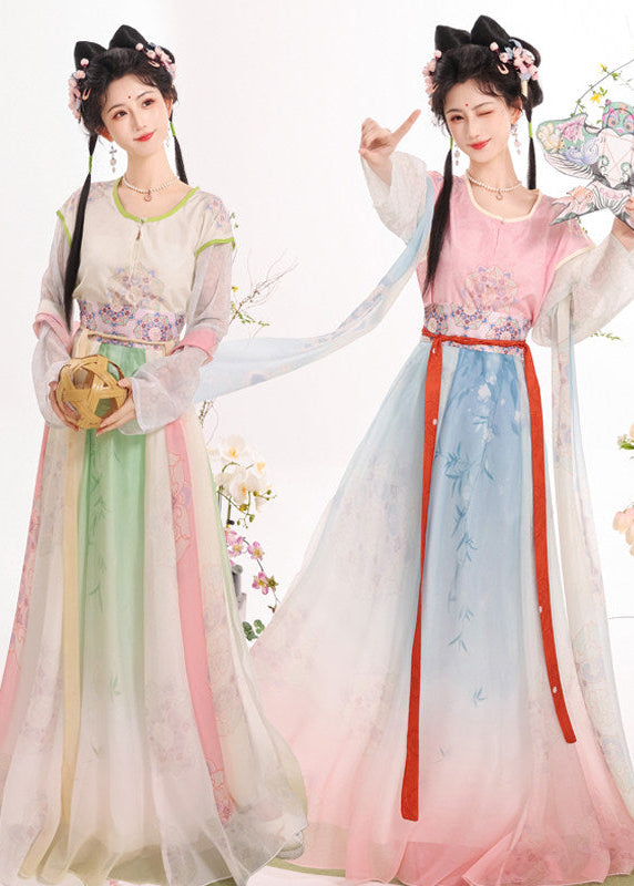 Summer Breeze | 2-Piece Plus Summer Hanfu (知夏)