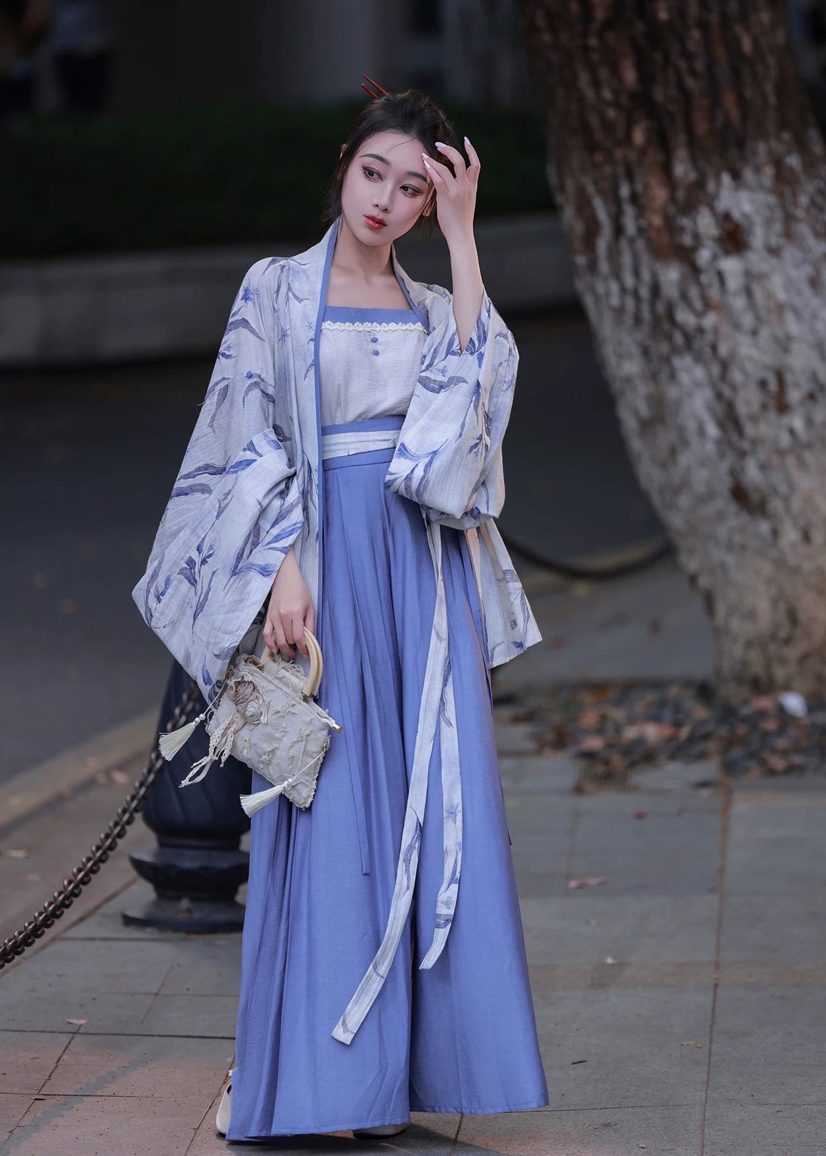 Zhi Nan | 3-piece Modern Pants Set (知南)