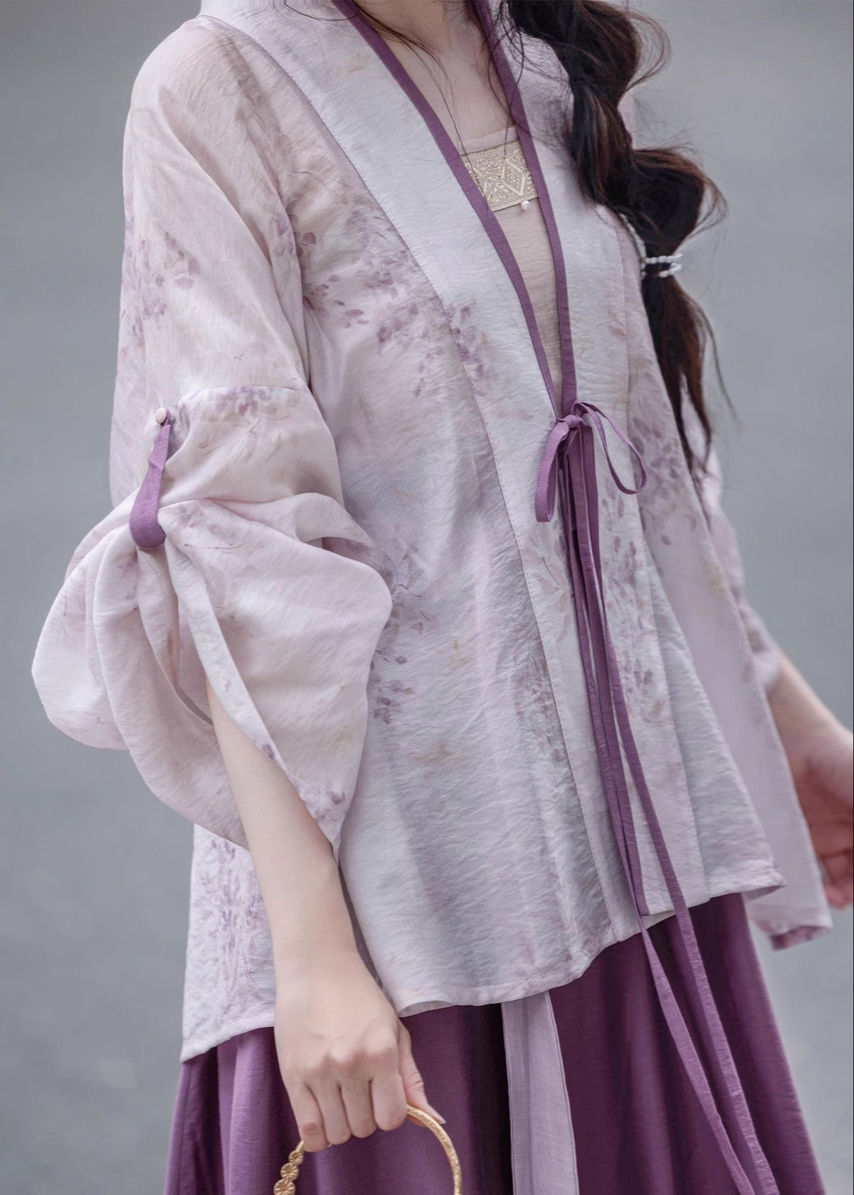 Wisteria Slush | 3-Piece Hanfu (紫藤冰沙)