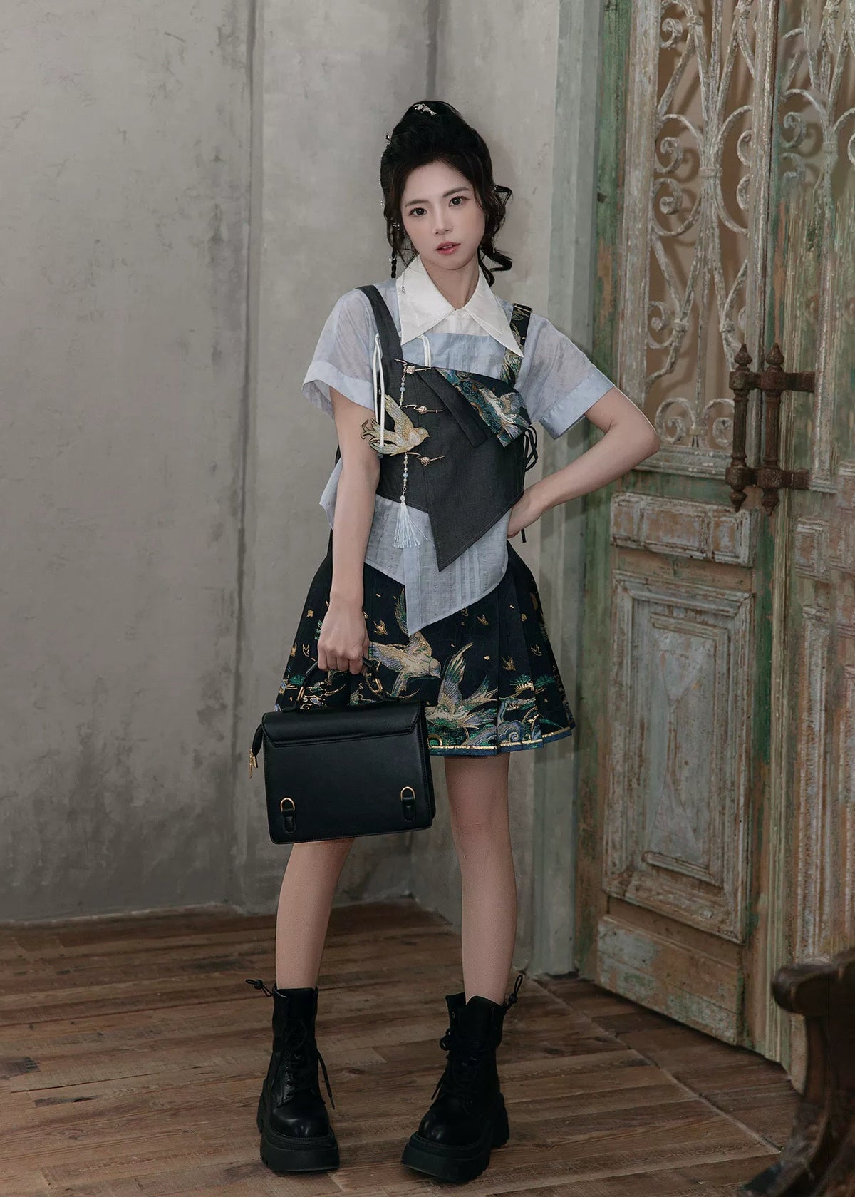 Fairy Deer | 6-Color Modern Short Ma Mian Skirt Collection (仙麓影)
