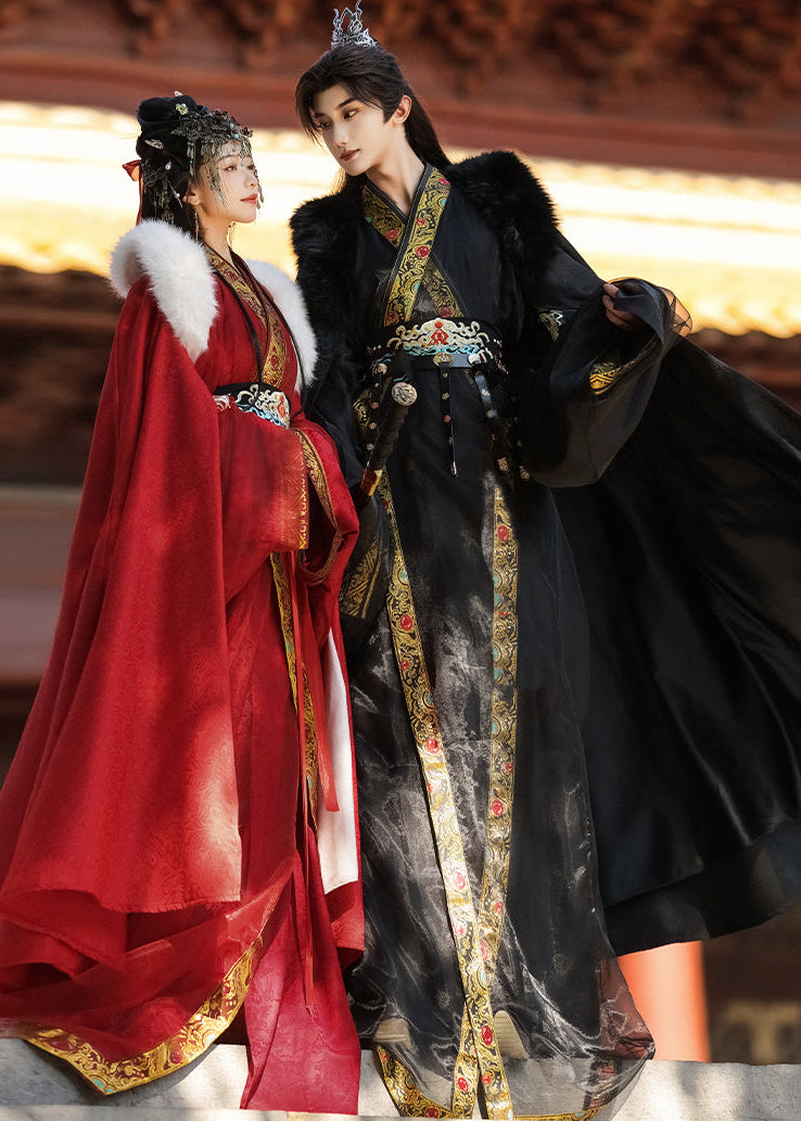 Scarlet Shadow | 3-Piece 2026 New Year Unisex Couple Set (烈影)