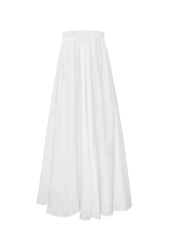 Cloud White | White / Black Midi Maxi Underskirt (云白)