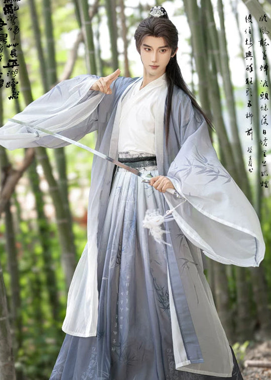 Mystic Bamboo | 3-Piece Unisex Couple Plus Hanfu (玄玉)