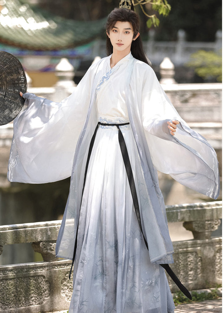 Bamboo River | 3-Piece Unisex Hanfu (潇湘)