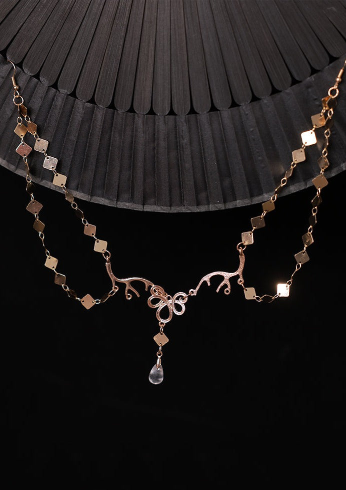 Peonía | Horquilla de flores (赏牡丹)