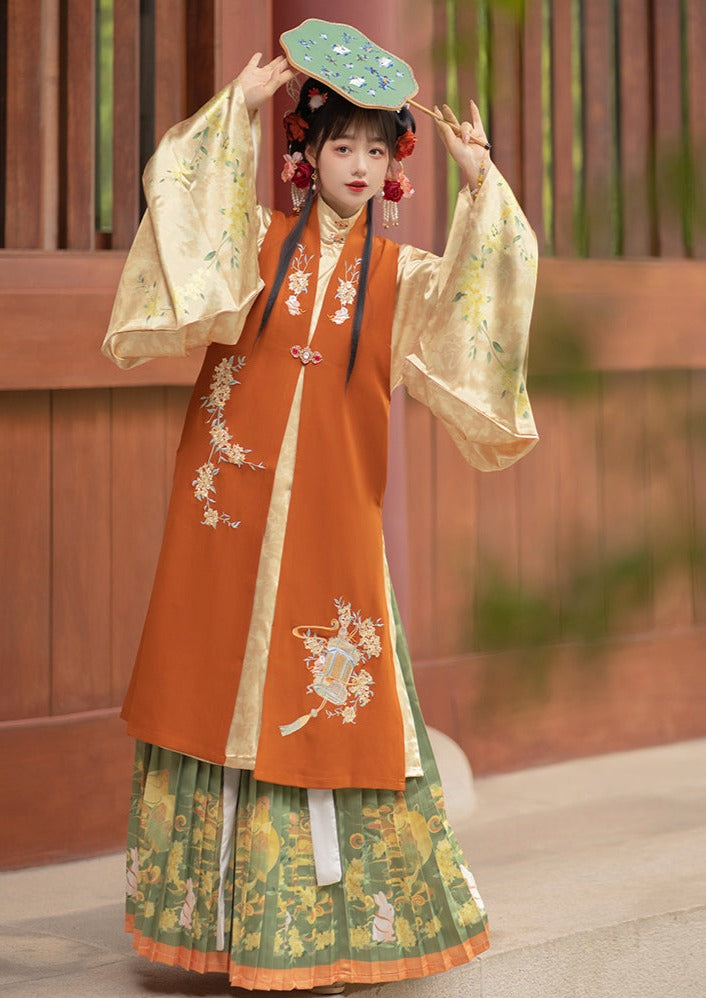 Moon Rabbit | 3-Pieces Hanfu Dress (月桂兔)
