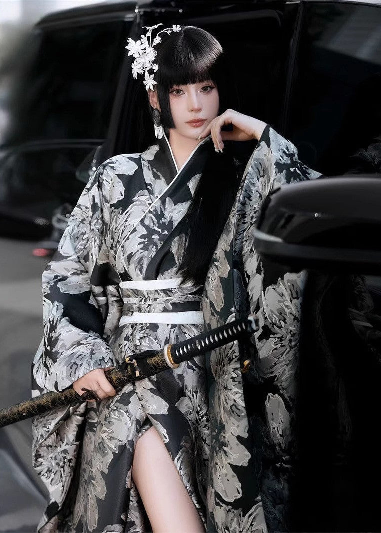 Nightfall | 2-Piece Custom Asian Kimono (夜幕)
