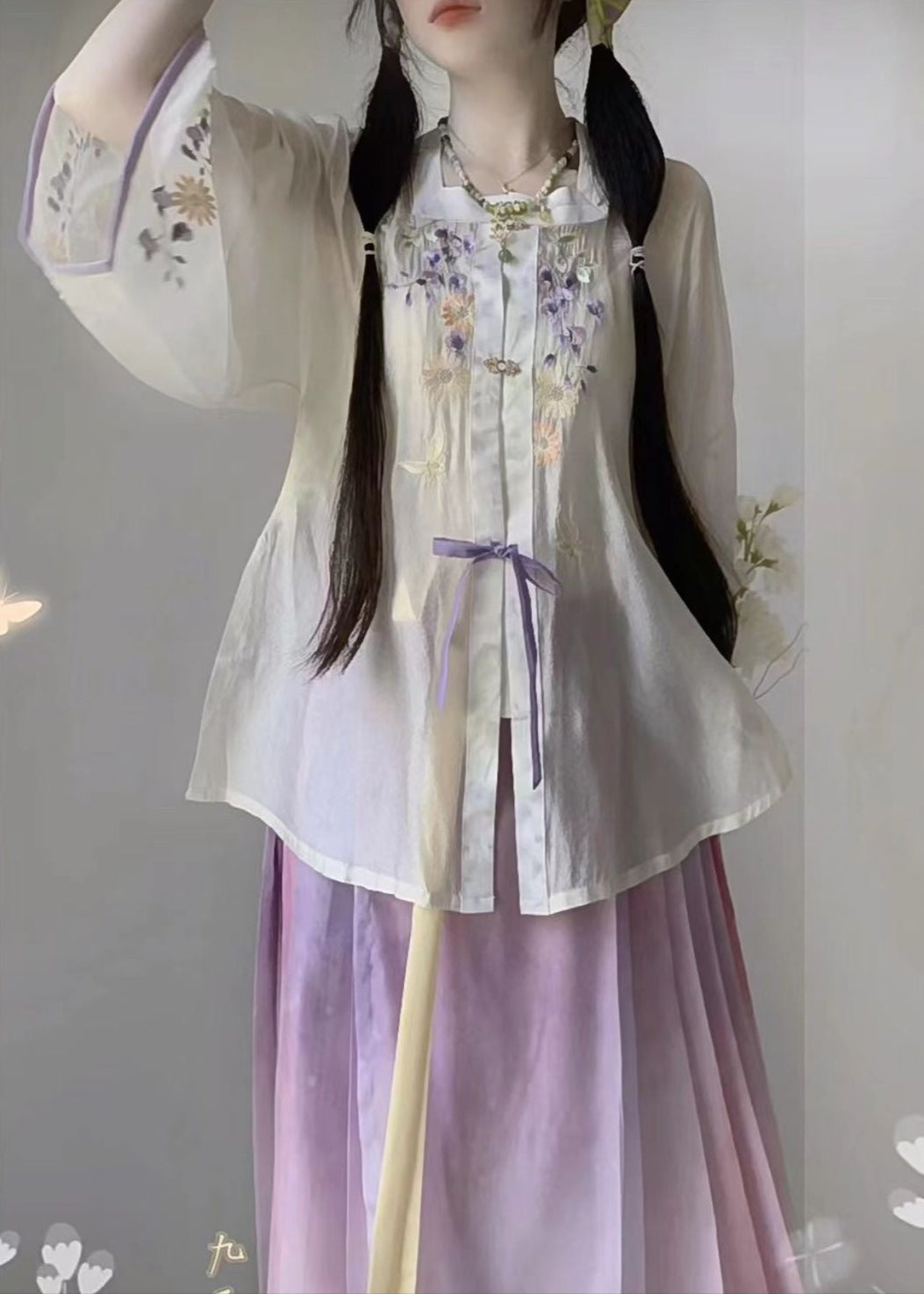 Wisteria | 3-Piece Plus Hanfu (紫藤)