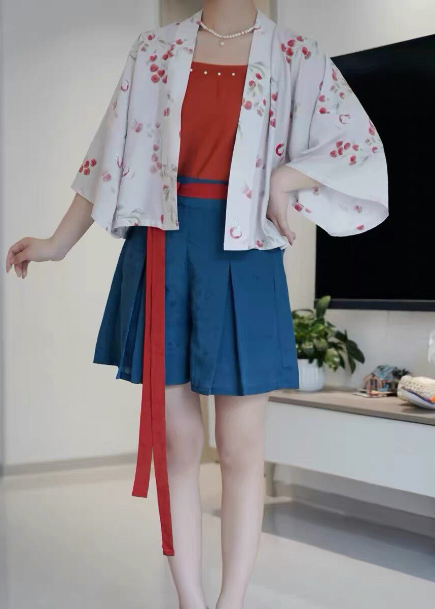 Lychee | 3-Piece Plus Pants Set (荔枝)