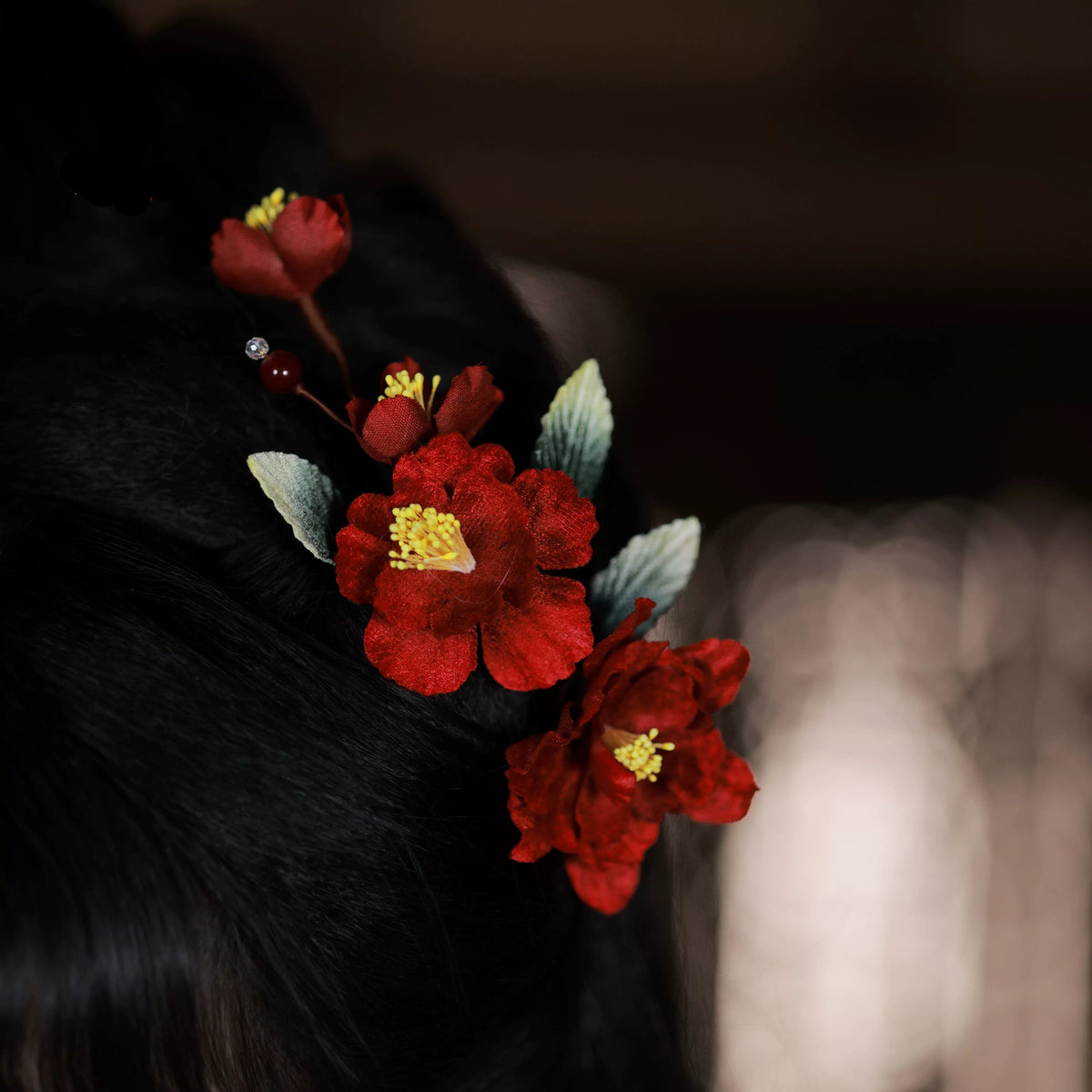 Flora | 13 Flower Goddess Hairpins (山茶)