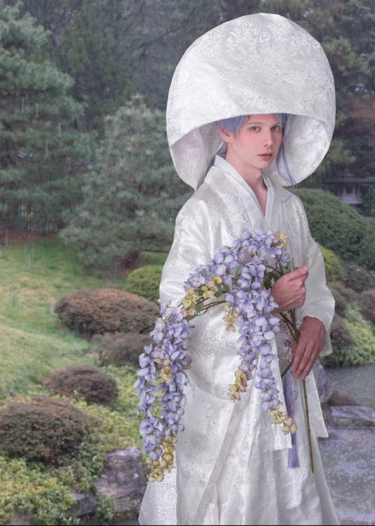 Shiromuku | 4-Piece SILENT HILL f Custom Asian Bridal Kimono (白无垢)