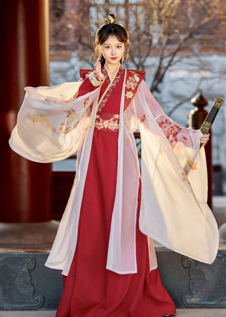 Jade Light | 3-Piece Unisex Couple Hanfu (碧海瑶光)