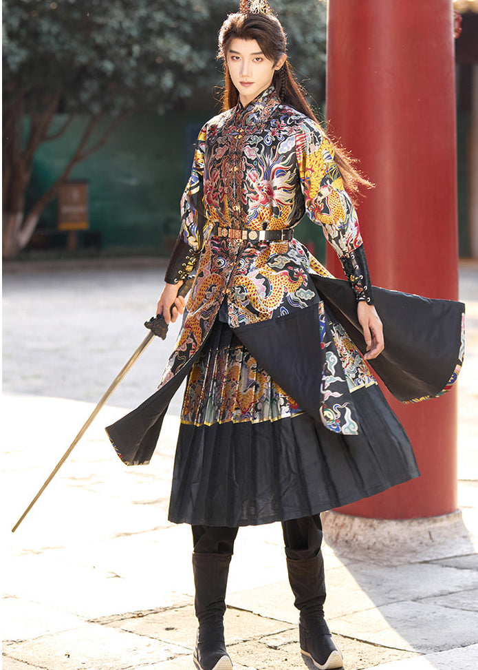 Ming Commander | Uni-Sex 4-Pieces Embroidered Flying Fish Hanfu (明千户)