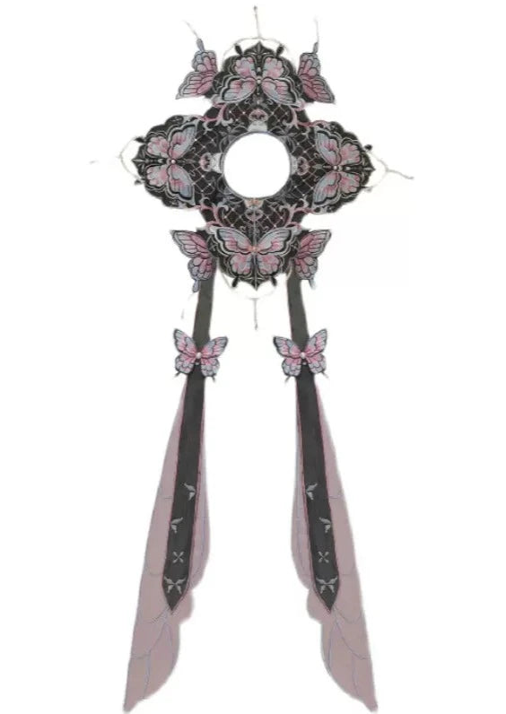 Butterfly | Embroidered Cloud Collar