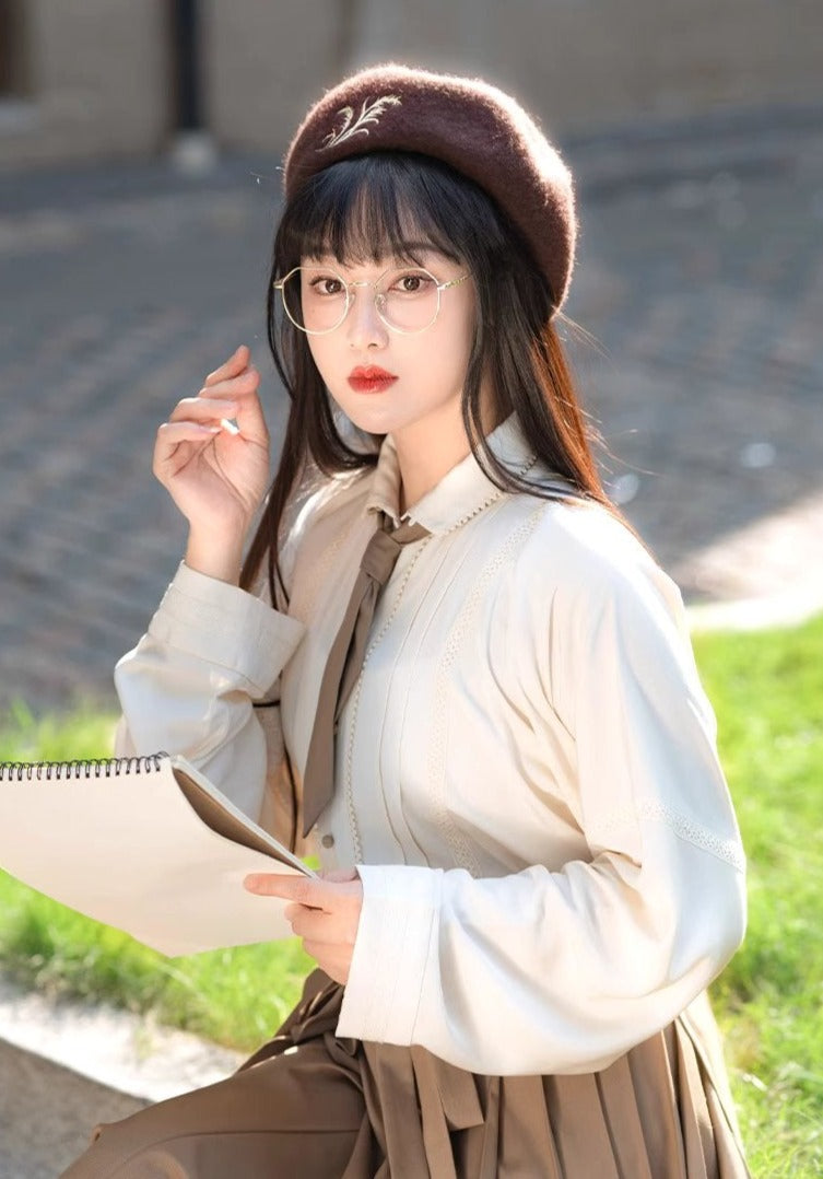 Wheat | 5-Colors Modern Wool Beret Hat (稻香)