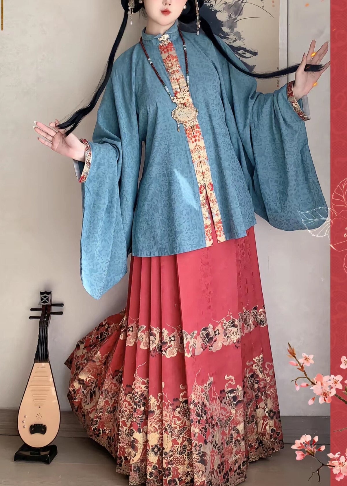 Blue Flame | 2-Piece Plus Hanfu (其实)