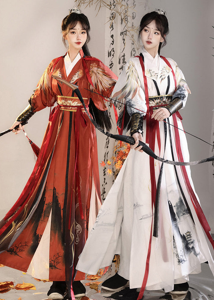 Cloud Crane | 4-Piece Unisex Plus Hanfu (云中鹤)