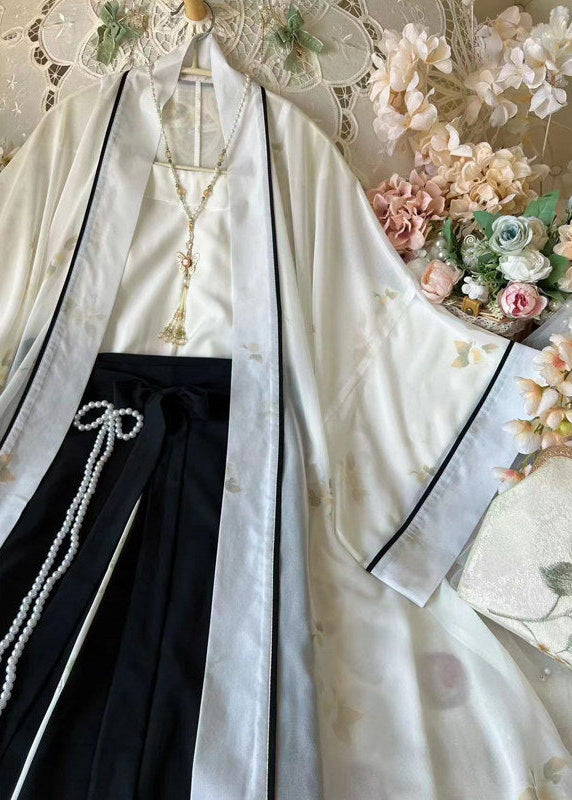 Flower Mirror | 3-Piece Modern Hanfu Set (繁花镜)