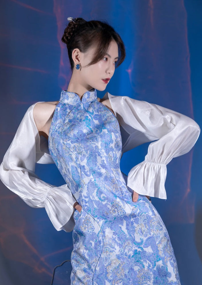 Irises | 6 Colors Qipao Coverup (南山南)