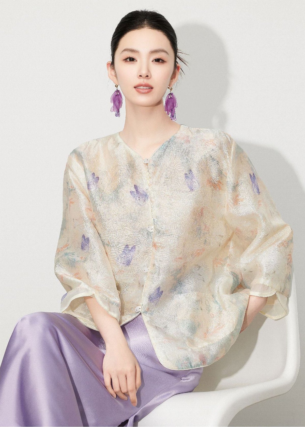 Butterfly Flower | New Chinese Style 2-Piece Set (蝶恋花)