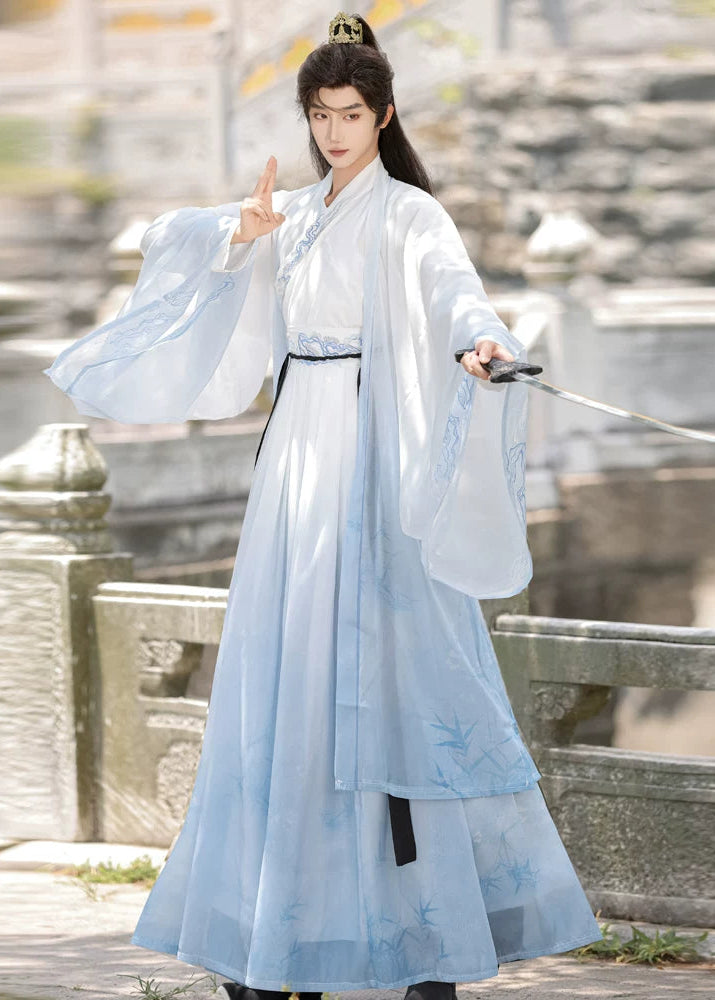 Bamboo River | 3-Piece Unisex Hanfu (潇湘)