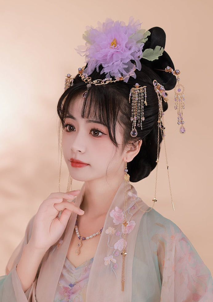 Peony | Flower Hairclip (赏牡丹)