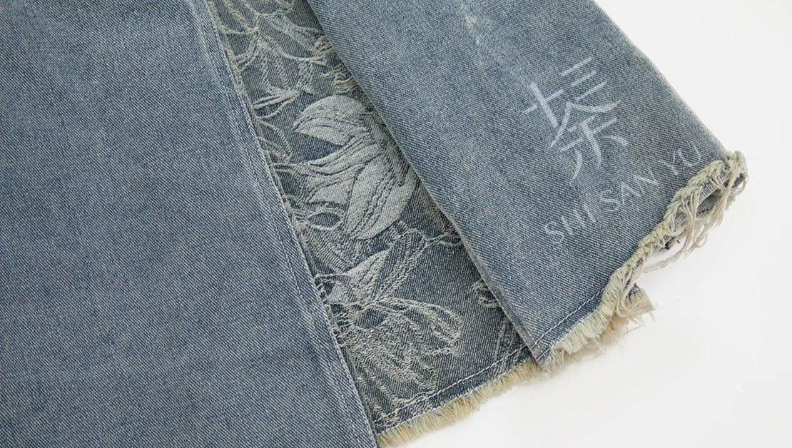 Western Girl | 3-Pieces Modern Denim Set (锦蓝)