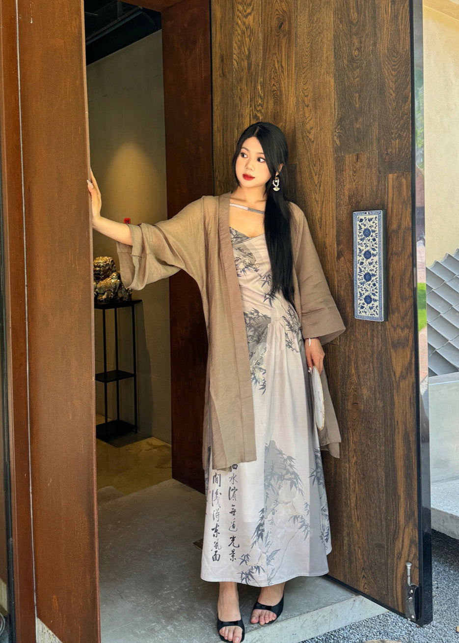 Bamboo Rhythm | 3-Piece Plus Qipao (竹韵)