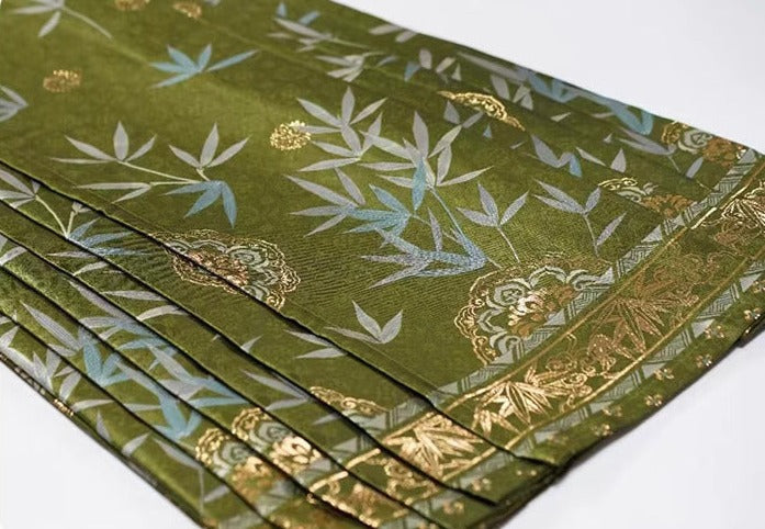 Bamboo Shadow | Modern Custom Made Ma Mian Skirt (竹影)