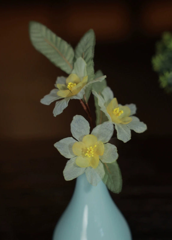 Spring Charm | 2-Piece Flower Hair Pieces (水仙子)