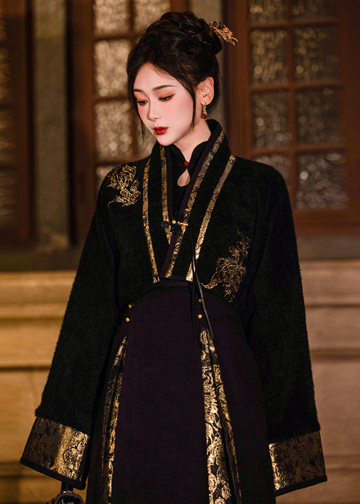 Yearly Bloom | Modern 3-Piece Mamian Set (年年)