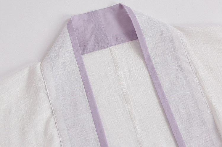 Serenade | 3-Piece Purple Modern Hanfu Set (小夜曲)