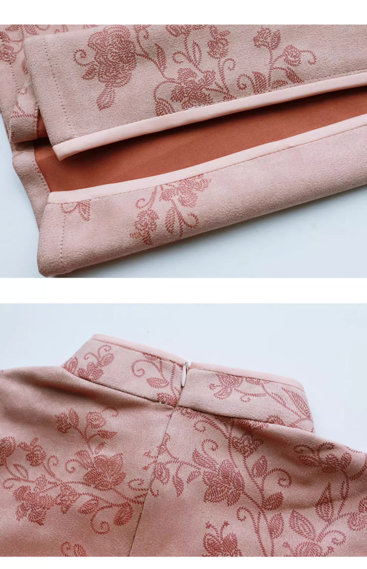 Pink Love | Printed Qipao Dress (粉颜)